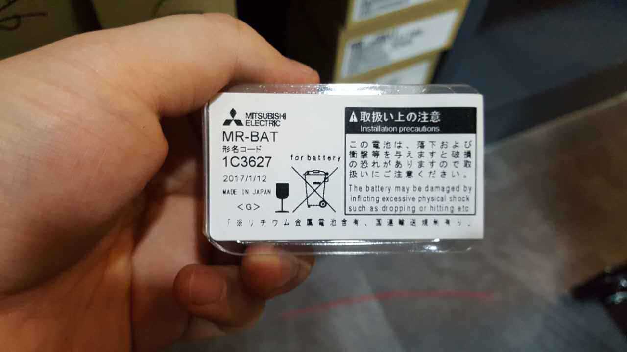 原装进口三菱MR-BAT ER17330V/3.6V A6BAT PLC电池