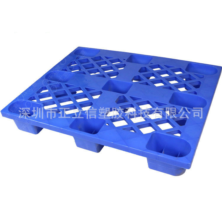 网格托盘货架栈板塑料地台板防潮垫仓板叉车卡板车间物流仓库托板