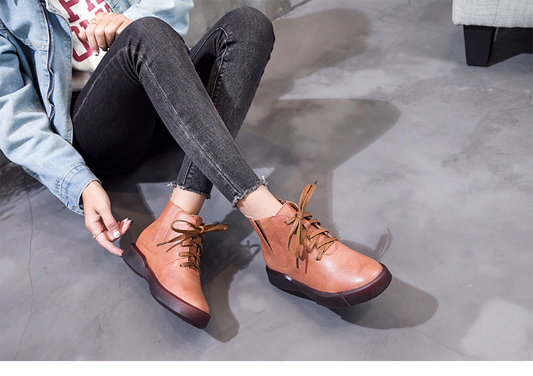 Bottes femme en En cuir - Ref 3355440 Image 21