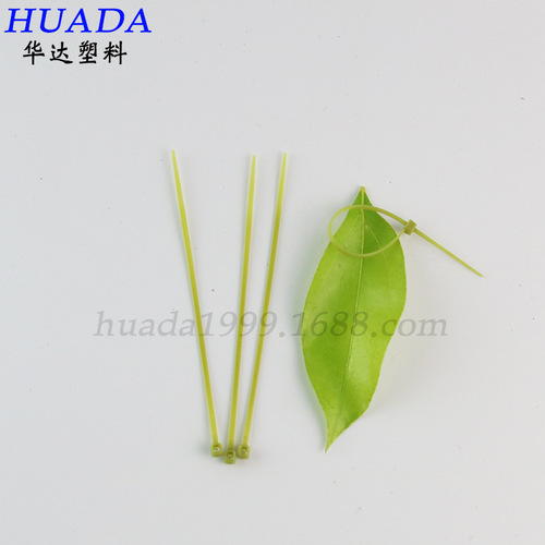 Huada Factory Wholesale Garden Art Nylon Straps 3*100 Green Grass Binding Straps Grape Trellis Vine Bands