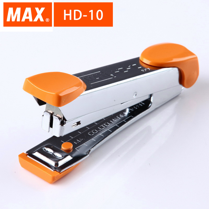 日本進口MAX/美克司HD-10小訂書機省力訂書器 附起釘器 可訂20頁