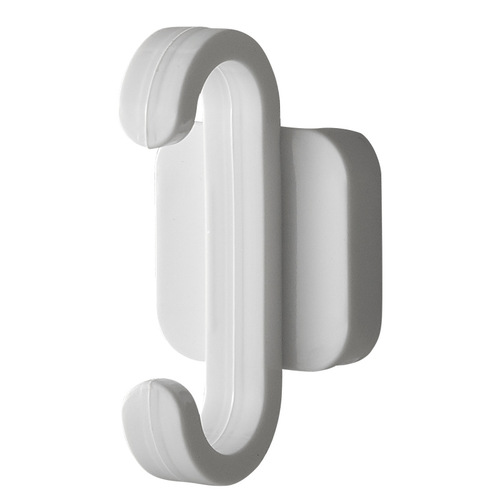 Plastic adhesive wall hooks for hanging towels, small items, hooks with creative design, suitable for kitchen and bathroom, high load-bearing capacity, minimalist, door-mounted hooks