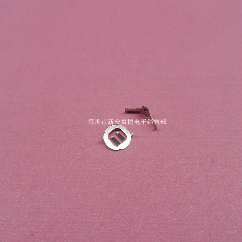 CR2032纽扣电池贴片 磷铜镀镍插件插板电池座 正负极两件套电池座