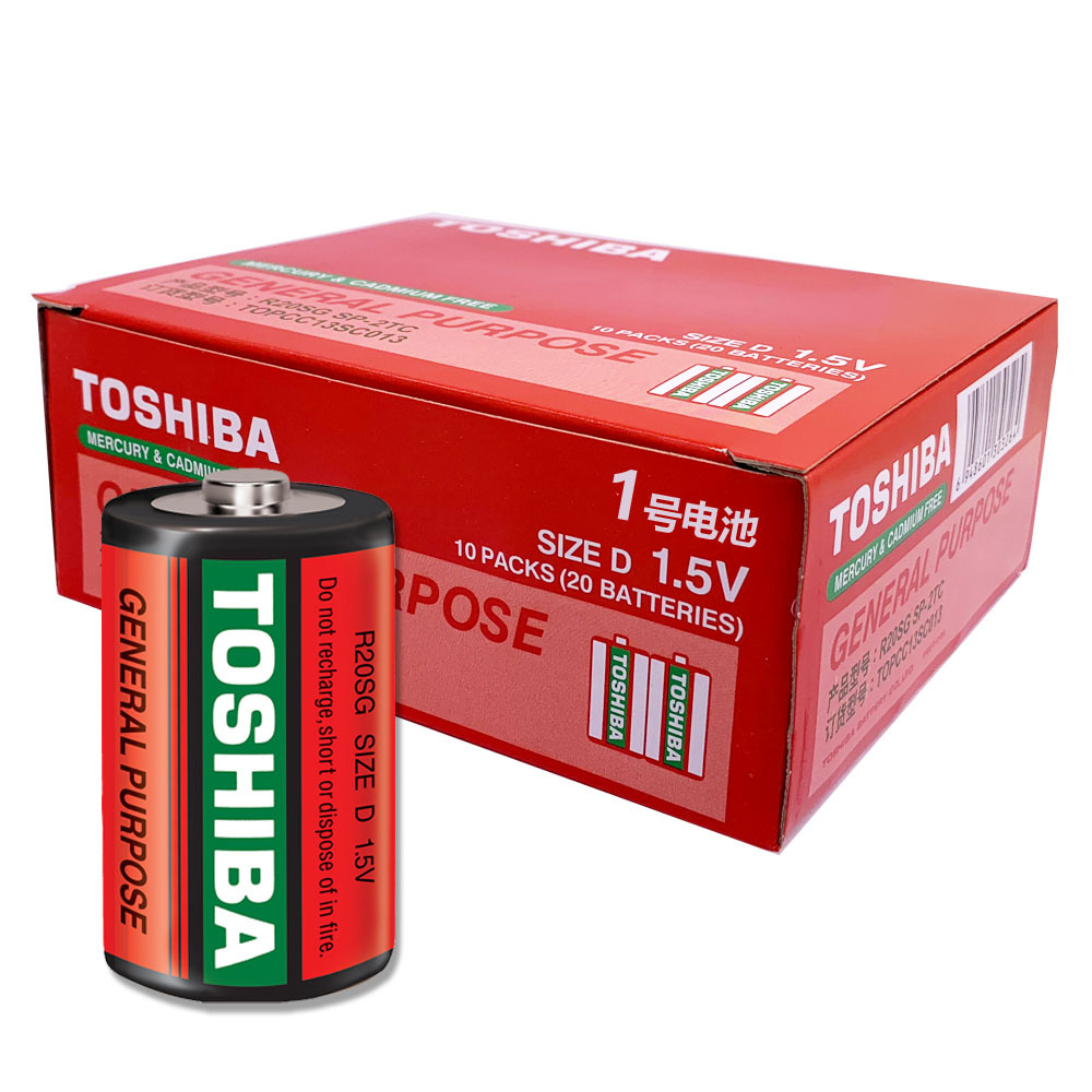 Toshiba֥1ȼش̼2װ R20 D1.5V