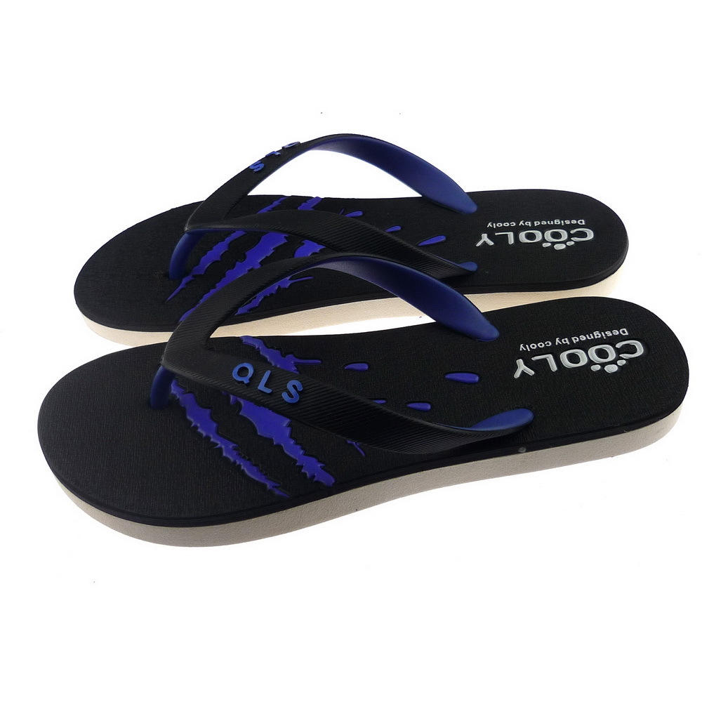 Factory wholesale 2019 summer man flip flops outdoors Sandals Pinch slipper leisure time PVC Beach shoes