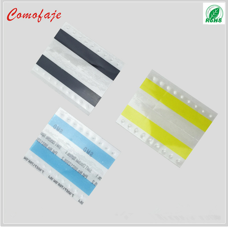 防静电黄色接料带SMD8MM接料带 12MM 16MM黑色蓝色银色连接双连片