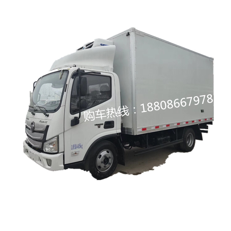 福田欧马可BJ5048XLC-FE 3米多S3冷藏车 长轴后双轮 -5度制冷机组