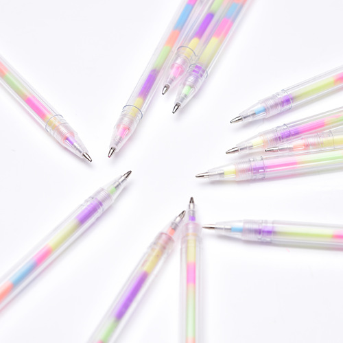 Creative Rainbow Pen Refill Set Flash Pen Water Chalk Highlighter Office Learning 8 Boxed Painting Color Powder