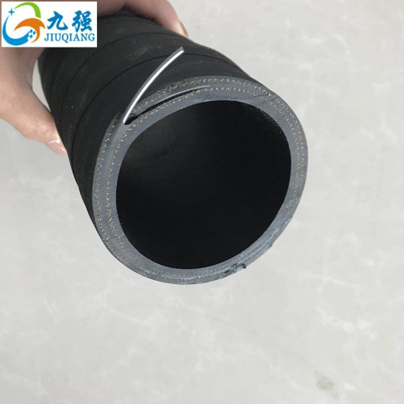 厂家制造  水泥罐车打灰管 螺旋钢丝增强耐磨胶层卸灰管 支持订做