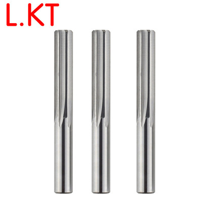LKT钨钢直槽机用绞刀 硬质整体六刃铰刀 数控刀具3cm|ms