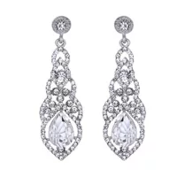 Модные серьги, европейский стиль, с камнем, Aliexpress, ebay
