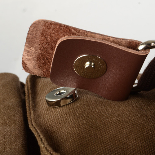 Muchuan casual retro bag men's shoulder bag canvas horizontal crossbody bag for men and women Guangzhou manufacturer one piece drop shipping