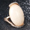 Fashionable jewelry, stone inlay, crystal, zirconium, ring with stone, accessory, European style, city style, wholesale