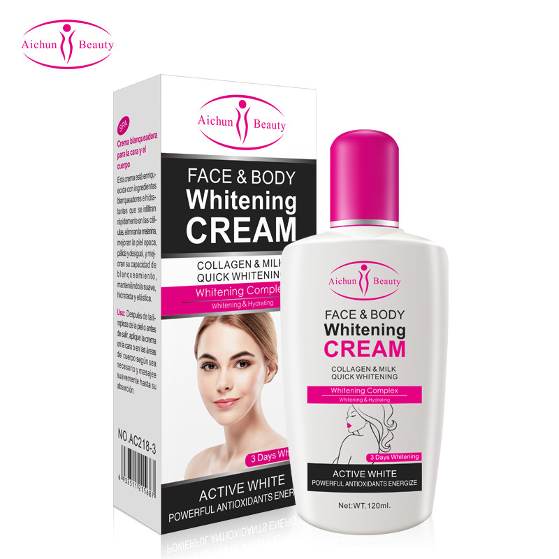 Aichun body lotion skin brightening care...