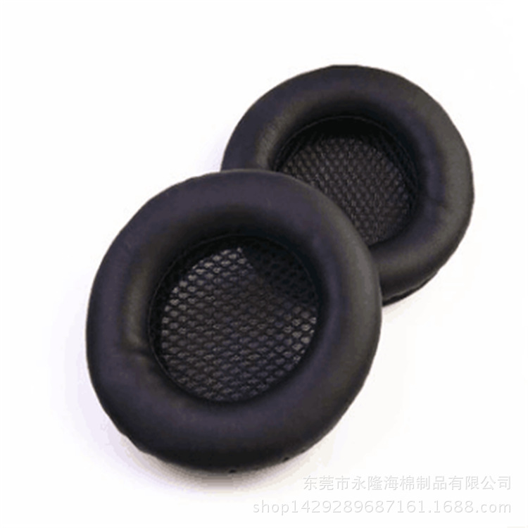 柔纹皮现代耳机海绵蛋白皮耳套海绵高周波蛋白质耳机海绵垫
