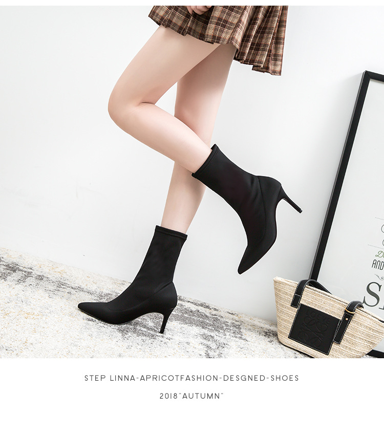 Bottes femme en Tissu - Ref 3354987 Image 11