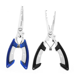 Discounted OPP Bag, Multi-Functional Curved-Lip Lure Pliers 715, Medium-Size Stainless Steel Fishing Pliers – Ideal for Saltwater Fishing Gear