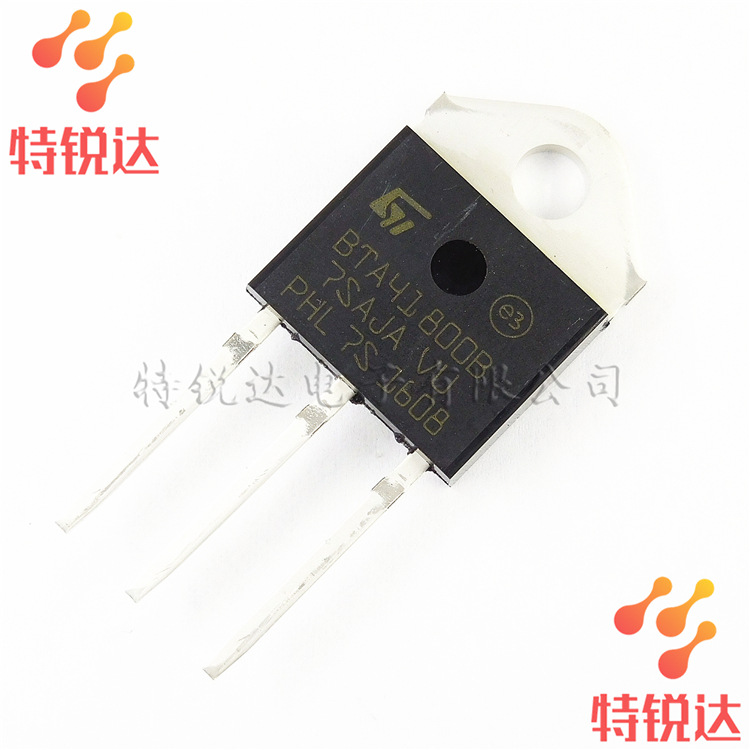 BTA41-800B TO-3P 双向可控硅晶闸管大芯片 ST/意法 BTA41-800