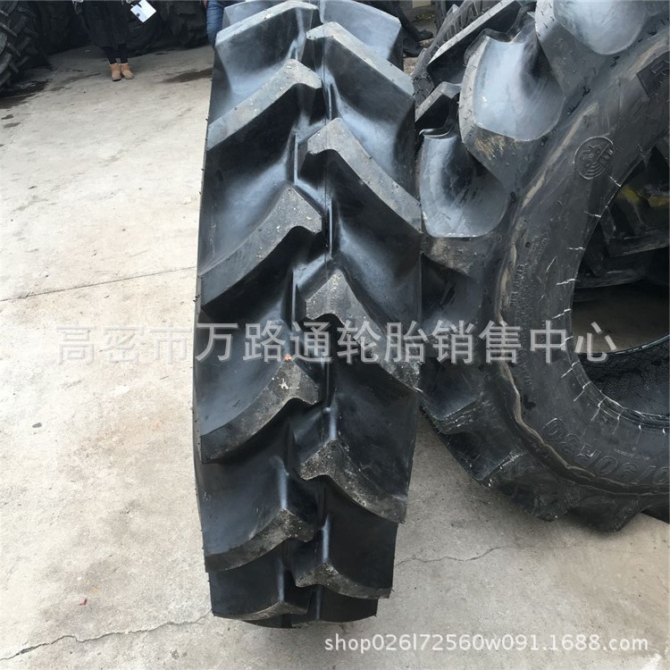 水田高花花纹14.9-28农用打药机轮胎可配钢圈18.4-38稻田