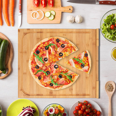 Easy home Vegetable board And surface Bamboo cutting boards Cutting board Chopping board kitchen rectangle Bamboo solid wood panel durable Bamboo