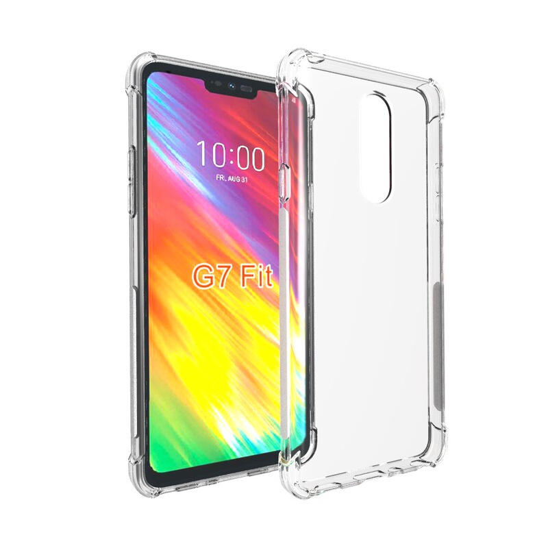 LG G7 Fit Alpha Sliding Airbag Mobile Phone Protective Case Clear Water Soft Material Anti-slip Soft Case Accessories LG G7 Fit Alpha Sliding Airbag Mobile Phone Protective Case Clear Water Soft Material Anti-slip Soft Case Accessories