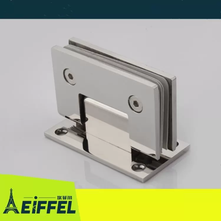 铝合金门夹不锈钢90度玻璃夹 淋浴房固定夹浴室夹配件厂家