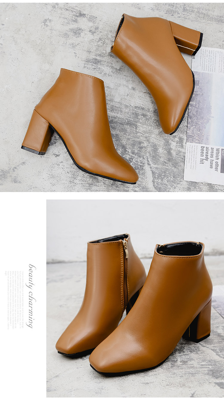 Bottes femme en PU artificiel - Ref 3355483 Image 9