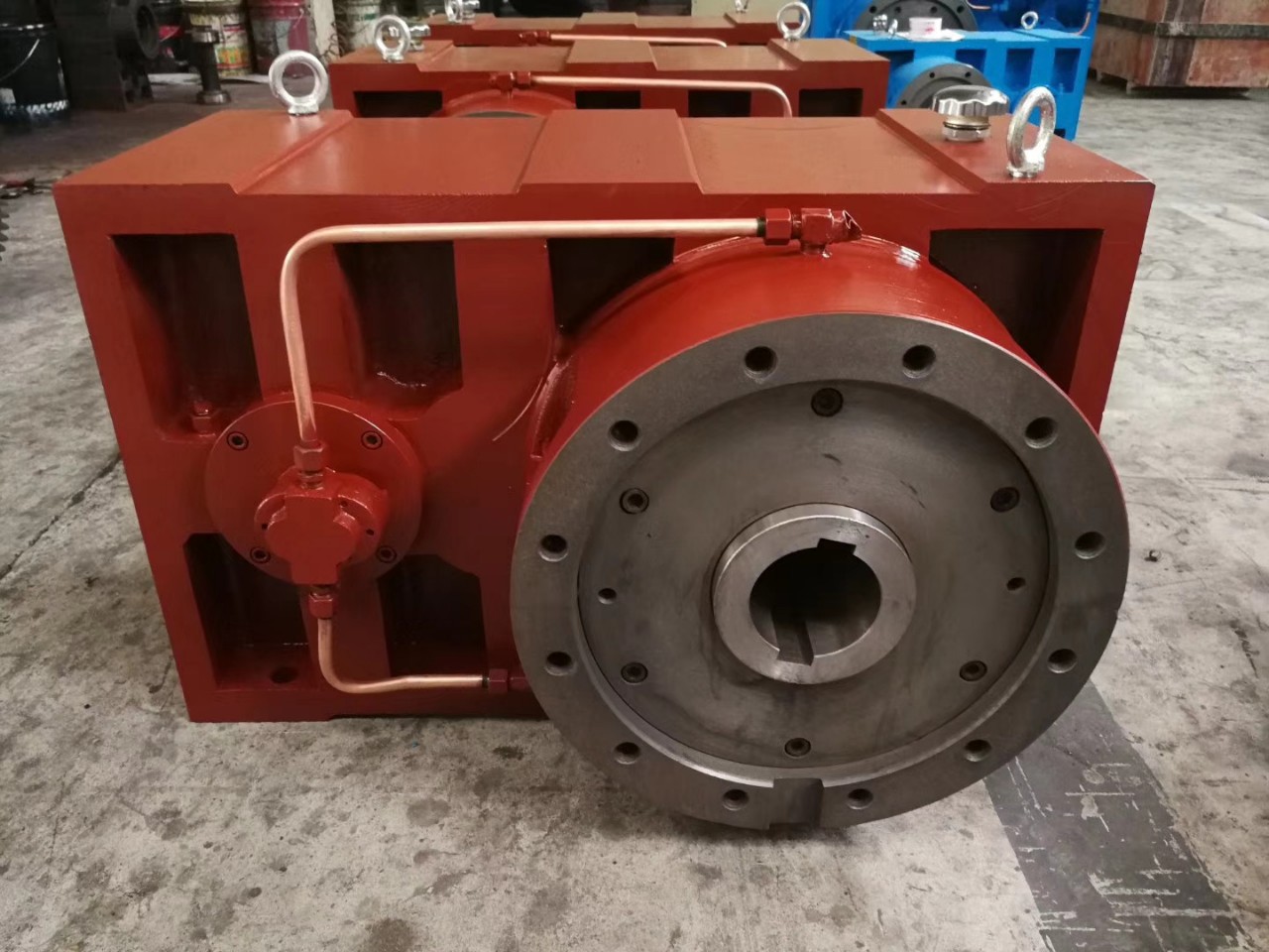 厂家供应齿轮减速电机 工业设备行星减速机 双机筒塑料挤出机