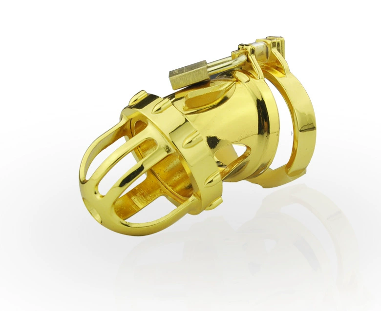 Тюрьман Genuine local tyrant gold версия мужской пояс верности устройство замок верности 24K позолота A198