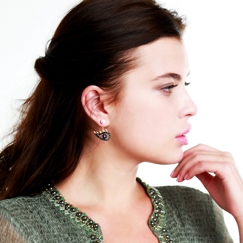 Alloy Fashion Animal earring(Photo Color) NHQD5085-Photo Color