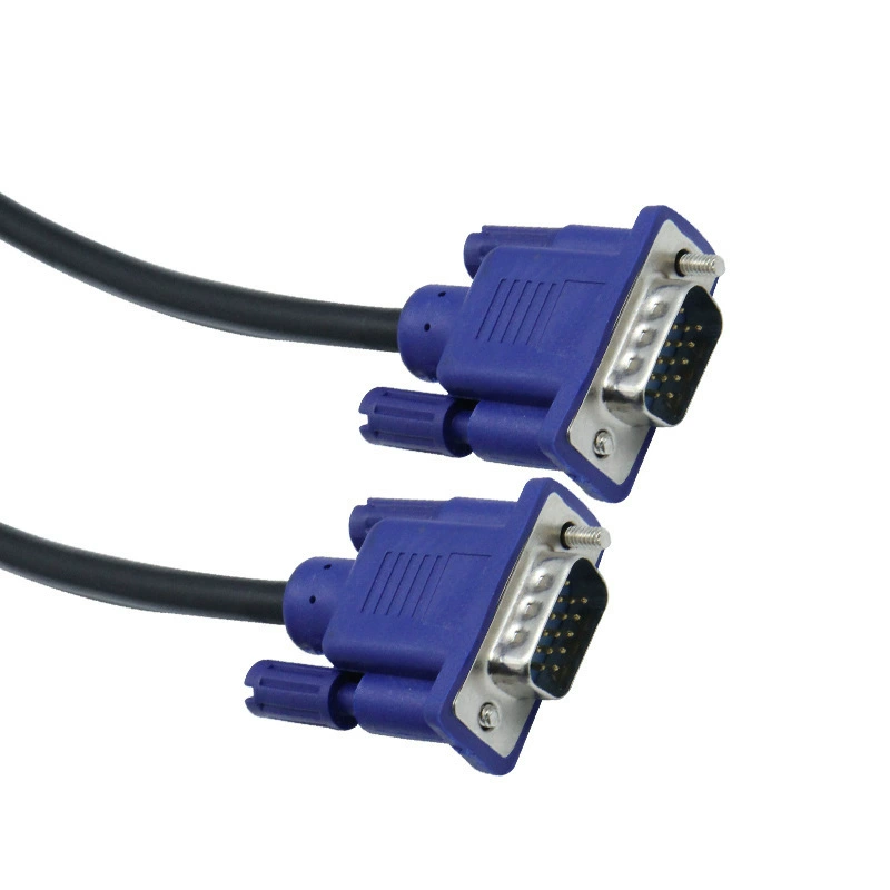 VGA cable 3+2 computer TV display connection cable VGA projector HD line data cable 1.5 meters