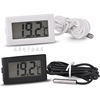 Electronic thermometer, children's waterproof aquarium, digital display, temperature measurement