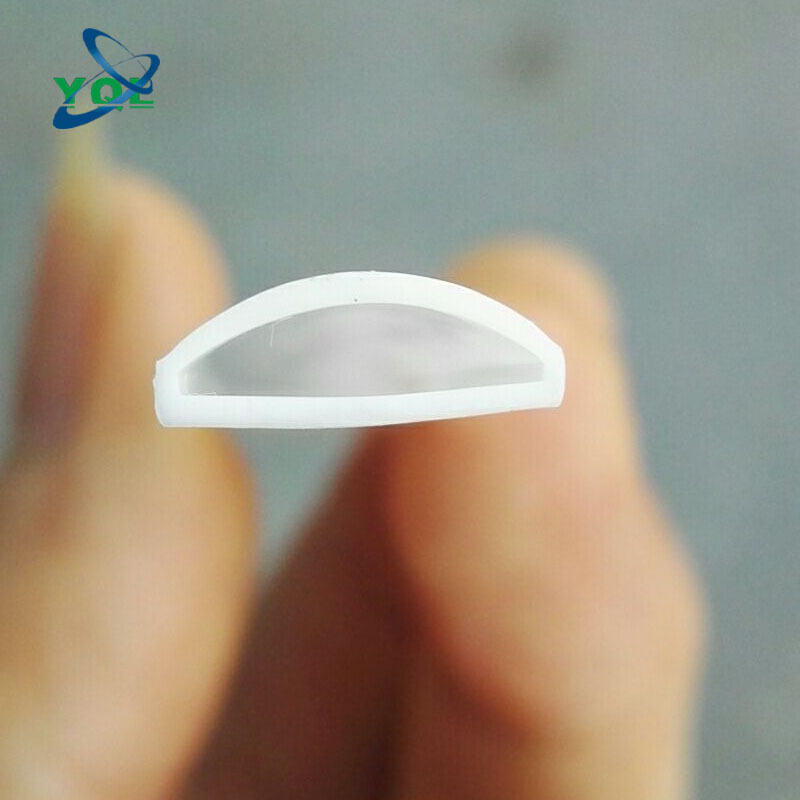厂家供应led软灯条防水硅胶套管 D型异型半圆月牙形套管 灯饰配件