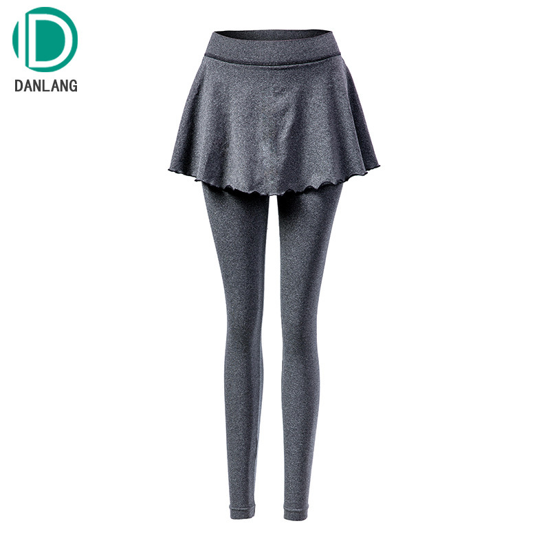 Custom New Autumn and Winter Yoga Pants Women's Seamless Solid Color Fitness Clothes Quick-drying Slimming High Waist Running Trousers