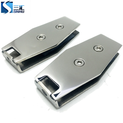 厂家直销量大价优304不锈钢0度玻璃固定加长夹托卡子扶手护栏杆夹|ms