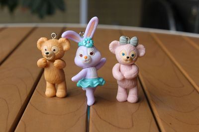 迪*尼 达菲熊 雪莉美 史黛拉 钥匙包包挂件 蛋糕装饰 微景观 多肉|ms