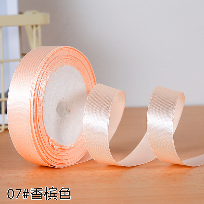 Fábrica al por mayor 2cm cinta hecha a mano cinta de poliéster caja de regalo cinta floral cinta para hornear cinta decorativa