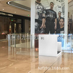 室内外停车场玻璃钢写字台树脂工作台商场展台办公桌餐桌饭桌