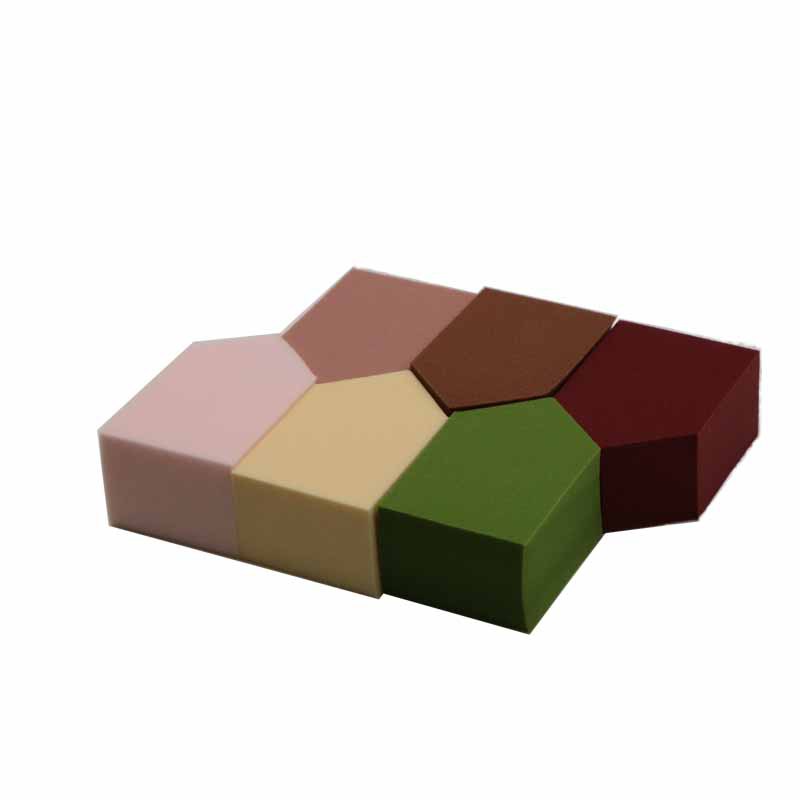 Shengda 15 millimeter jelly Small house Powder puff Loose powder Powder puff sponge Wet and dry Dual use Makeup tool