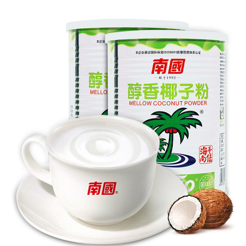 Hainan Specialty Hainan Coconut Powder, Nanguo Food Coconut Powder, Aromatic Coconut Powder 450gx2 Canned