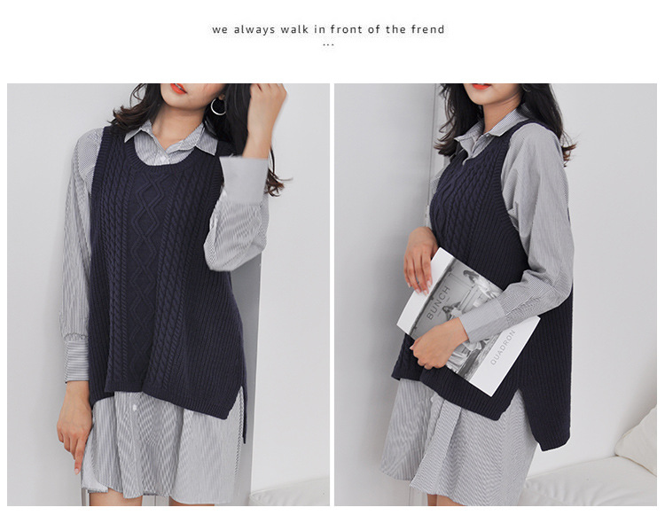 Gilet femme YAN CHUO   en Coton clair - Ref 3317341 Image 12