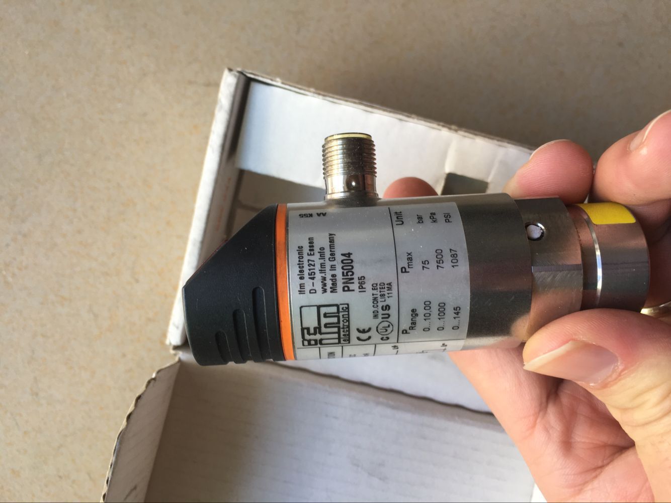全新 原装正品 IFM 易福门 压力传感器 PN5004