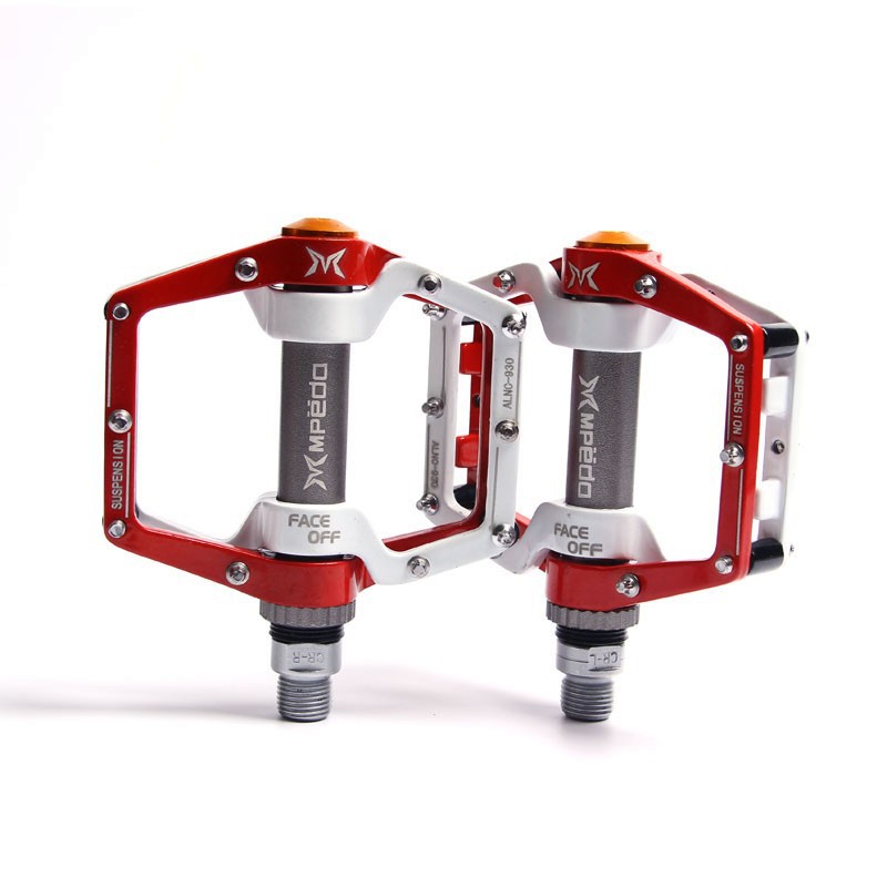 mpeda Bicycle Pedal Mountain bike Bearing Foot pedal aluminium alloy Dead flies non-slip bearing Pedal wholesale