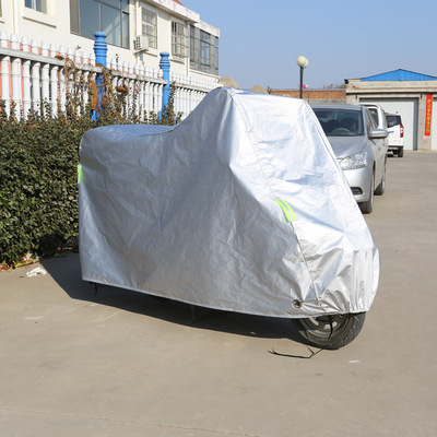 踏板摩托車車罩電動車電瓶罩防曬防雨罩加厚布125車防雪防塵套罩