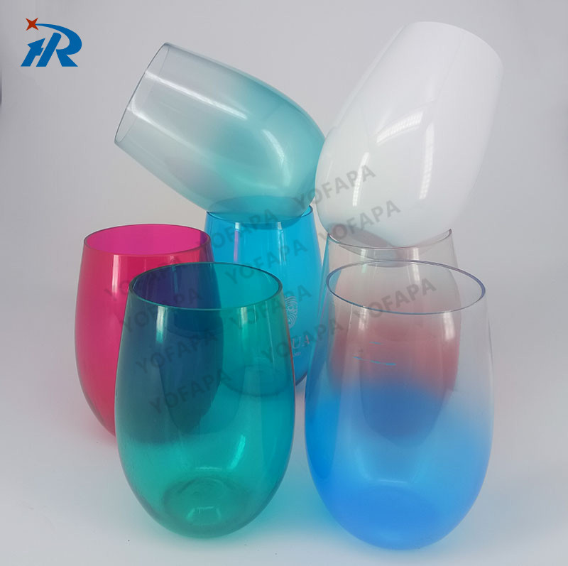 葡萄酒杯 玻璃塑料红酒杯套装  红酒杯 食品级 厂家