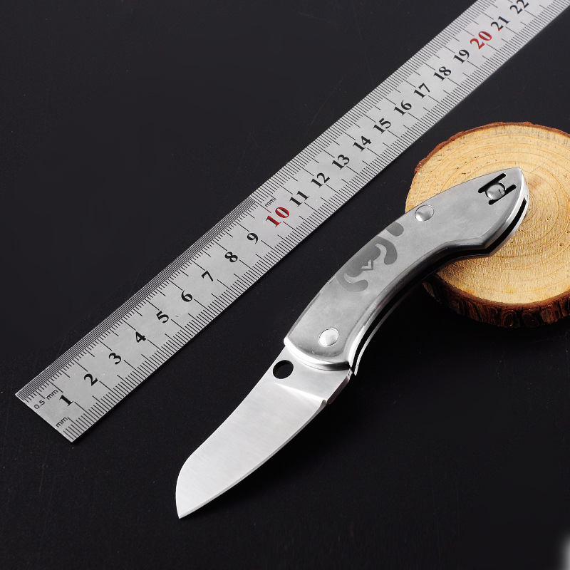 户外折叠刀 钥匙刀 不锈钢水果刀 野营刀具高硬度瑞士军用刀