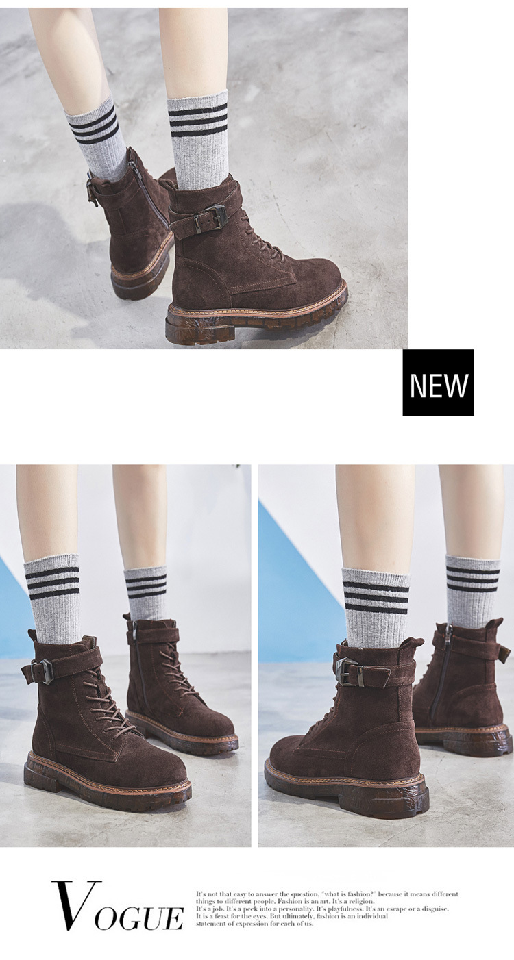 Bottes femme OU YANER en Daim - Ref 3354853 Image 15