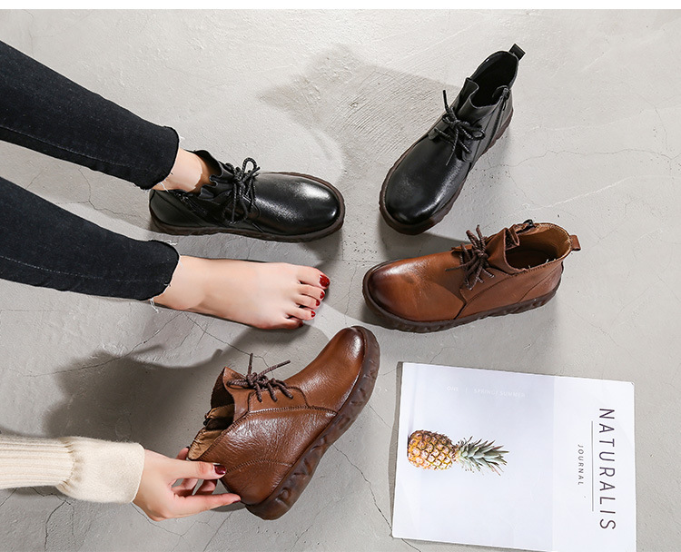 Bottes femme en En cuir - Ref 3355596 Image 9
