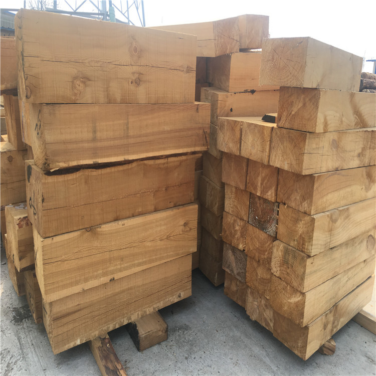 防腐枕木厂家 枕木  浸油枕木尺寸  矿用防腐枕木