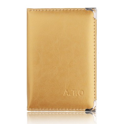 现货俄罗斯驾驶证保护皮套形式证套带铜角卡套卡包定制俄语俄文壳